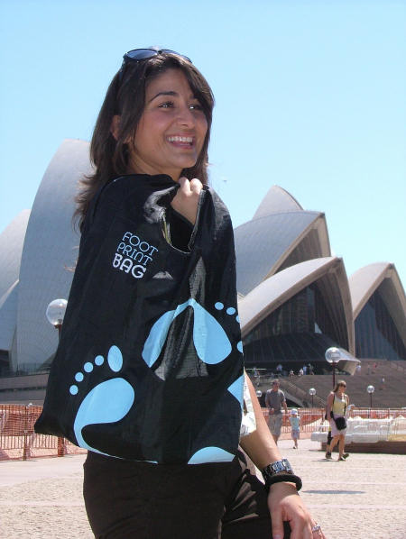 Footprint Resuable Bags down under in Sydney Footprint Reusable Bags down under in Sydney